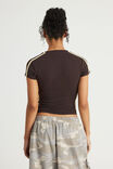 Fitted Graphic Tee, CHOC TORTE / SPORTY OG - example image 3