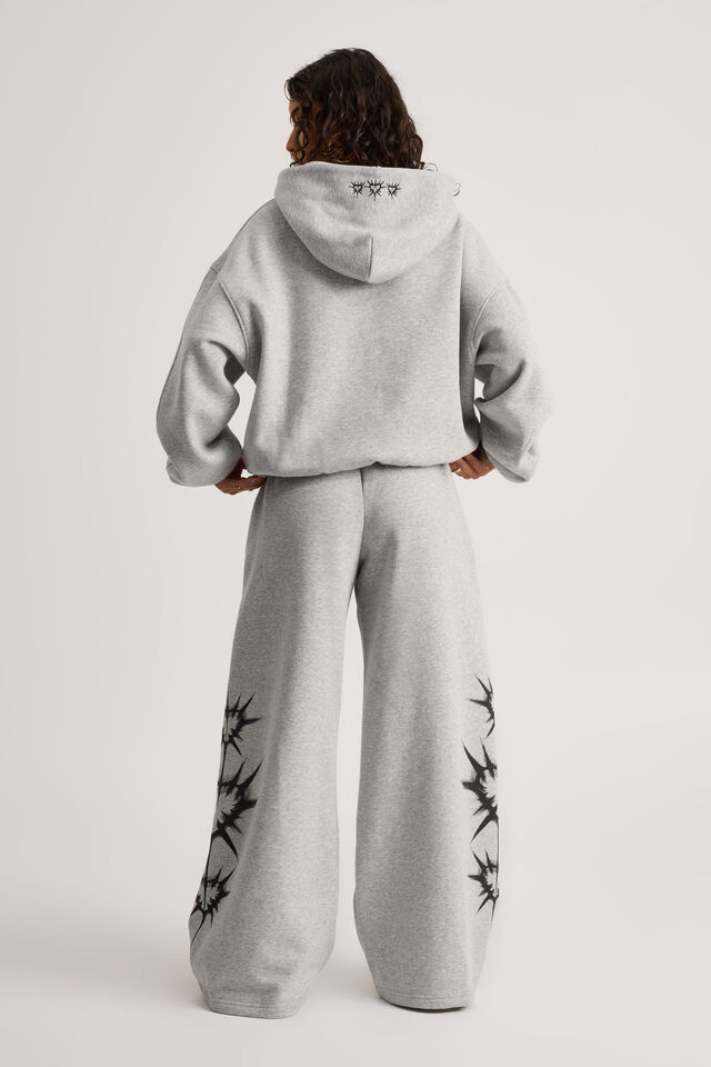 Ultra Baggy Trackpant, GREY MARLE/HAVEN