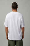 Half Half Oversized T Shirt, SILVER MARLE/HALF HALF CROWN - alternate image 3