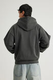 Notion Zip Thru Hoodie, NTN WASHED BLACK/NTN LOGO - example image 3