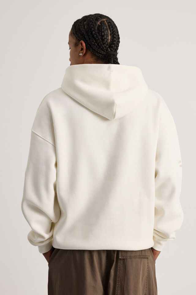 Nfl Hoodie, LCN NFL EGGSHELL/RAIDERS PATCH