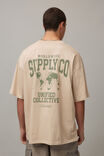 Box Fit Unified Tshirt, UC BEIGE/SUPPLY CO - alternate image 3