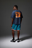 Nfl Basketball Short, LCN NFL TEAL/DOLPHINS RETRO CLASSIC HEM - alternate image 3