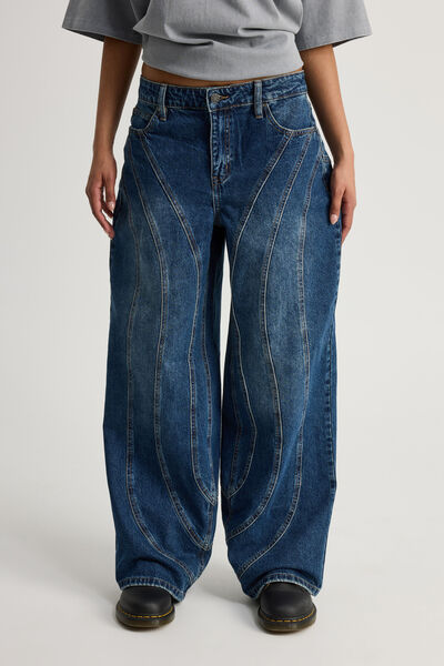 Jagger Baggy Jean, DEEP BLUE