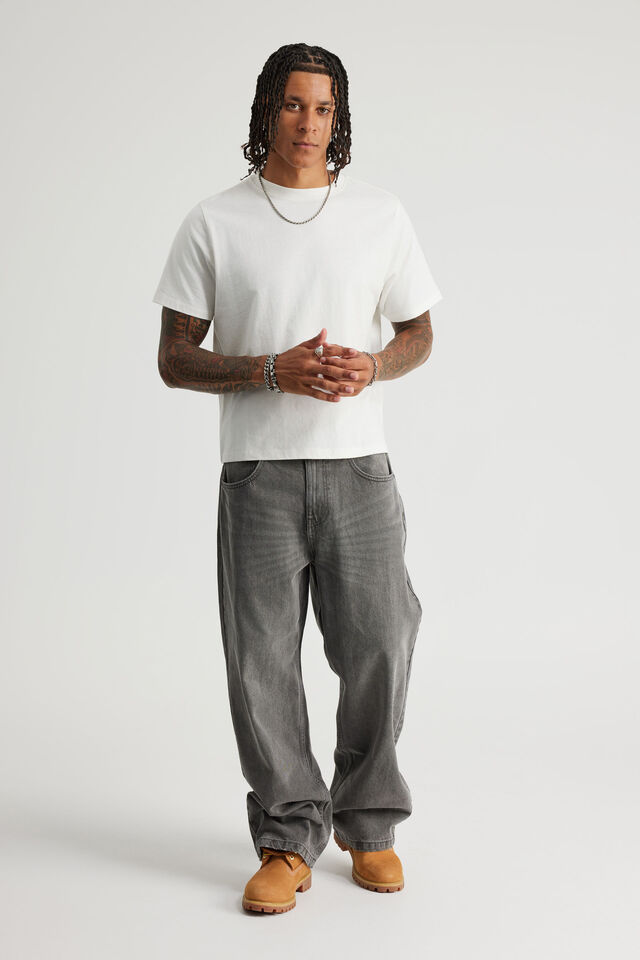 Open Gallery Baggy Jean, SMOKEY GREY