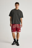 Nfl Basketball Short, LCN NFL TUSCAN RED/KANSAS CITY CLASSIC CHIEFS - alternate image 2