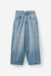 Open Gallery Barrel Leg Jean, OPEN BLUE - alternate image 1