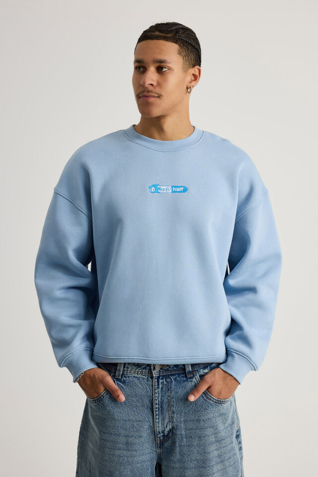 Sonic X Half Half Crew, LCN SEG BLUE MIST/SONIC HALF HALF PILL