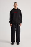 Half Half Hoodie, HH BLACK/WORLDWIDE - alternate image 2