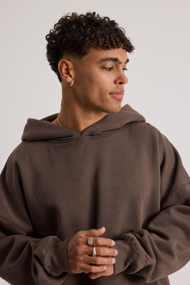 Authentics Hoodie, BRACKEN BROWN