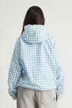 Half Half Hooded Jacket, FRESH WINDOW CHECK - example image 3