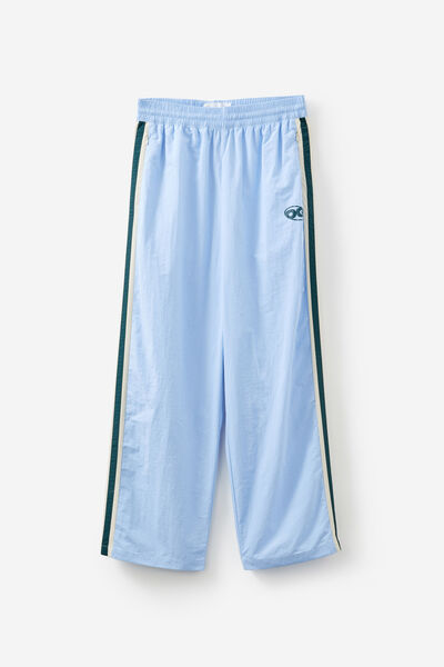 Open Gallery Baggy Nylon Track Pant, OG BLUE MIST/KELP