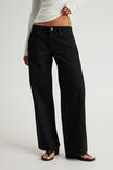 Luca Low Rise Jean, BLACK NO.1 - alternate image 2