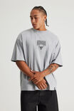 Box Fit Nba T Shirt, LCN NBA STEEL MARLE/CHICAGO BULLS CLASSIC - alternate image 3