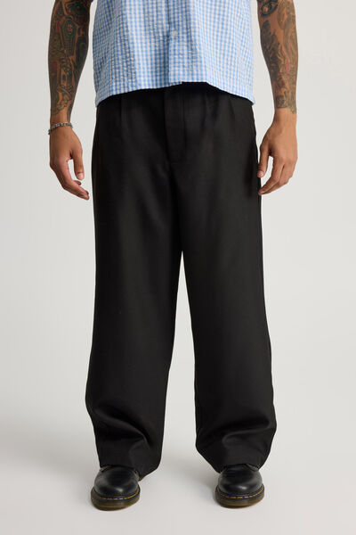 Open Gallery Tailored Pant, BLACK