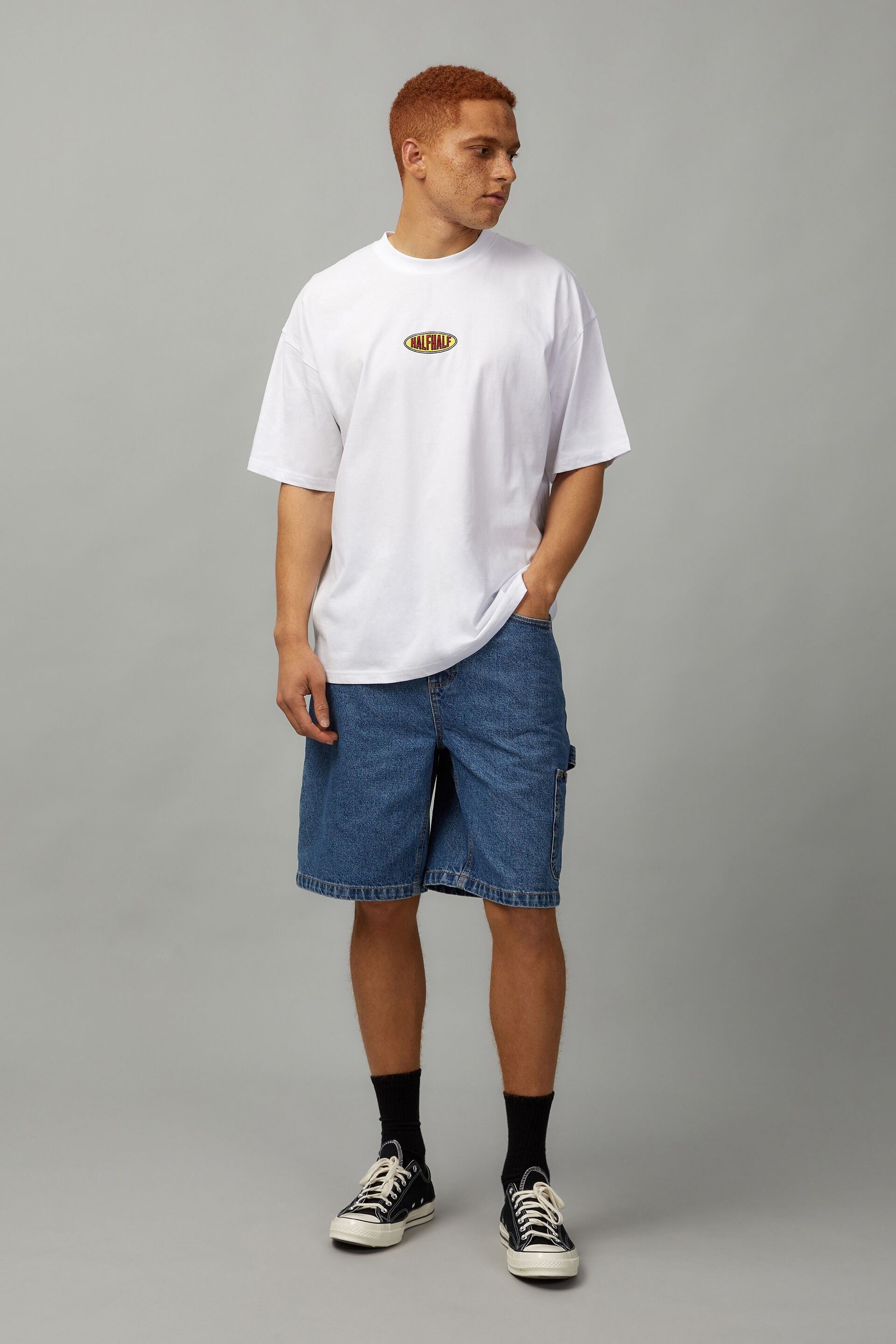 Half shorts cheap half jeans