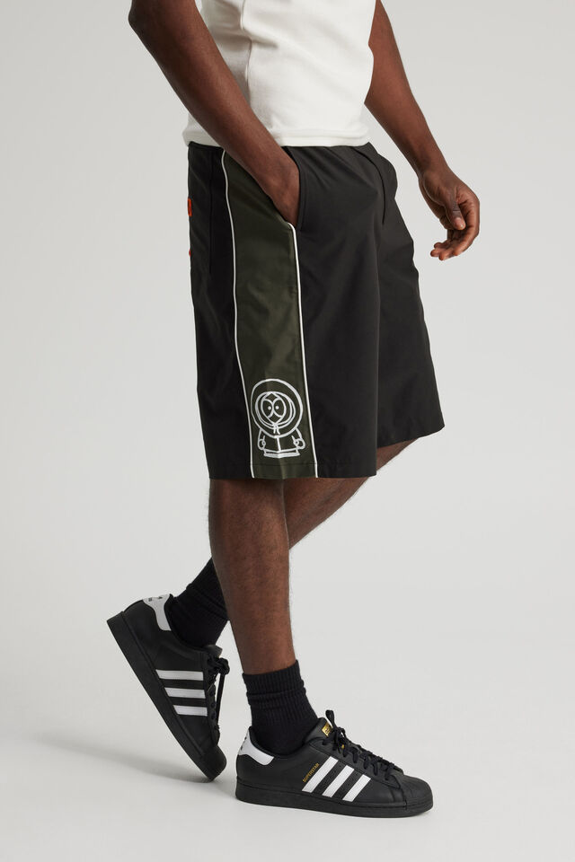 South Park X Half Half Classic Boardshort, LCN SOU BLACK/SOUTH PARK PANEL