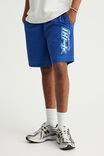 Half Half Pull On Short, TRUE BLUE/CONTRAST STITCH - example image 2