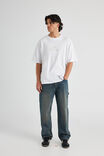 Box Fit Nfl Tshirt, LCN NFL WHITE/DOLPHINS TONAL CURSIVE - alternate image 2
