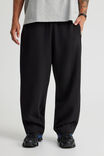 Authentics Barrel Leg Track Pant, BLACK - alternate image 1
