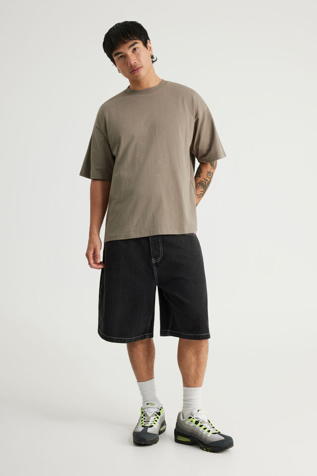 Authentics Heavy Weight Box Fit Tshirt, SPARTA