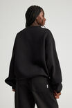 Authentics Boxy Crew, BLACK - alternate image 3