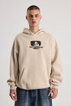 Music Merch Hoodie, LCN MT BEIGE/BIGGIE NOTORIOUS BIG - alternate image 2