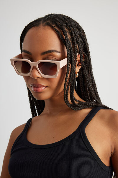 The Karla Sunglasses, STONE MATTE