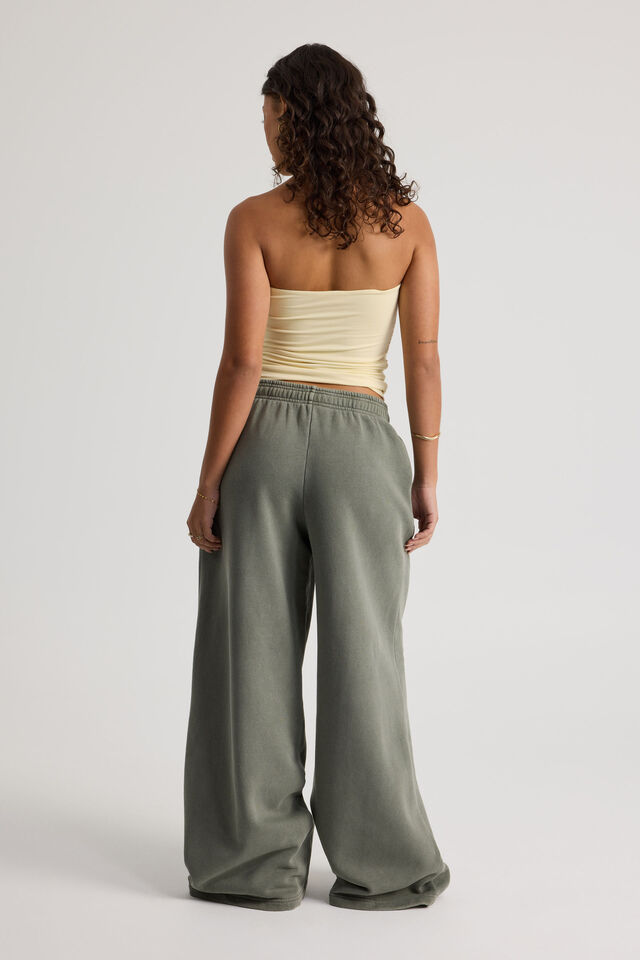 Ultra Baggy Trackpant, WASHED KHAKI