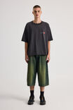 Notion Boxy Cropped Heavyweight Tshirt, NTN BLACK ACID/SPIRAL SCIENCE - alternate image 4