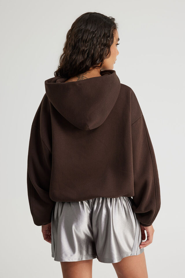 Open Gallery Boxy Hoodie, OG WASHED WALNUT/ADVENTURE