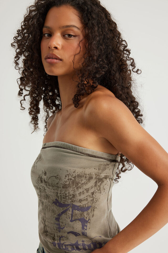 Graphic Bandeau, FROSTED BARK/GRUNGE 75