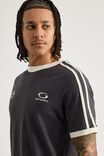 Open Gallery Slim Fit Ringer Tee, OG SLATE/BRAND LOGO - alternate image 4