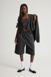 Authentics Premium Track Short, WASHED BLACK - example image 2
