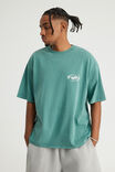 Notion Vintage Graphic Tshirt, NTN WASHED EVERGREEN/BLANK STATE - example image 2