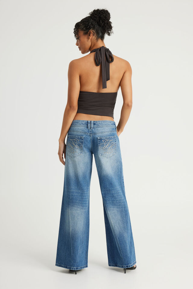 Era Low Super Wide Jean, COSMOS/PKT EMB