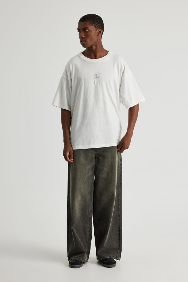 Marvel Box Fit Tshirt, LCN MAR CLOUD/SILVER SURFER