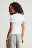 Authentics Fitted Tee, WHITE - alternate image 3
