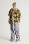 Half Half Baggy Trackpant, HH CONCRETE/PANEL - alternate image 3