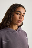 Chloe Hoodie, WASHED WINTER PLUM/AMORE - alternate image 4