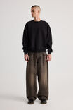 Authentics Crop Crew, BLACK - alternate image 2