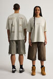 Notion Vintage Box Fit Graphic Tshirt, NTN WASHED PEBBLE/LOGO COLLAGE - alternate image 2