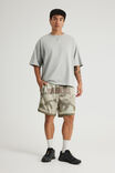 Nfl Basketball Short, LCN NFL TONAL CAMO/RAIDERS STEALTH - alternate image 2