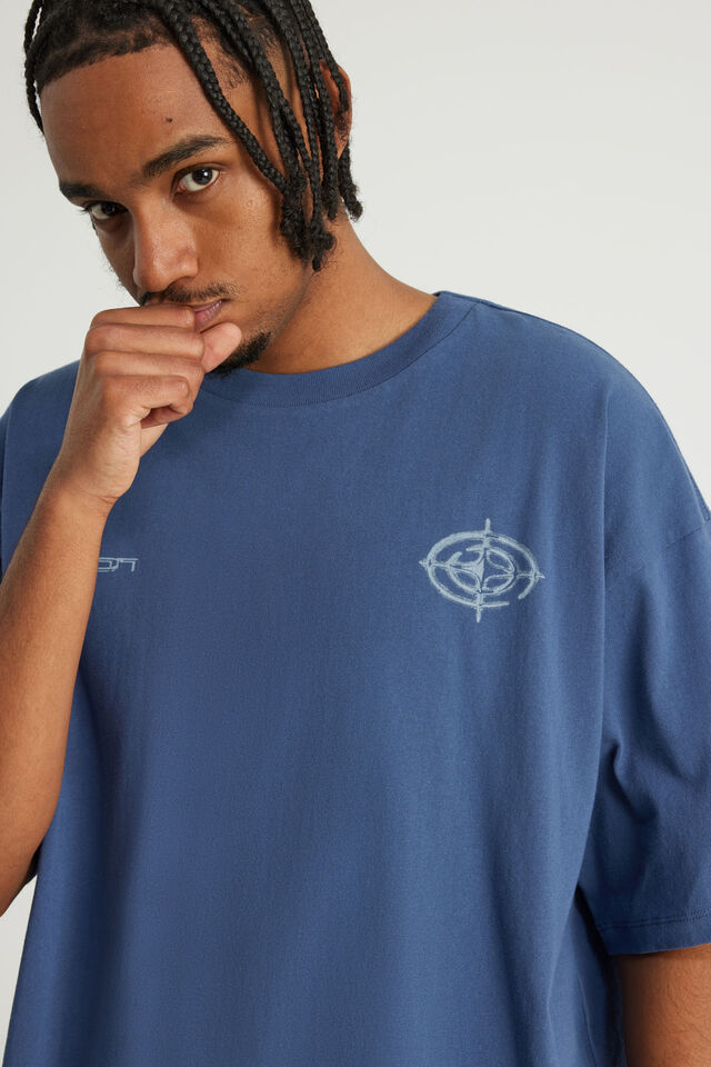 Notion Vintage Graphic Tshirt, NTN BLUE AURA/SUPERSCRIPT TARGET