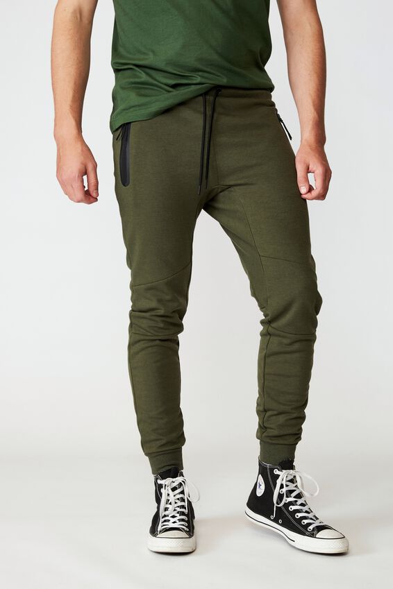 Tech Track Pant, KHAKI