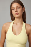 Holly Halter Top, YELLOW - alternate image 4