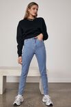The Skinny High Rise Jean, 90's BLUE