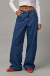 High Rise Baggy Jean, MID BLUE - alternate image 2
