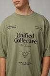 Box Fit Unified Tshirt, DUSTY KHAKI/REC LEAGUE - alternate image 3