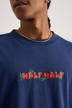Half Half Heavyweight Box Fit Graphic Tshirt, HH ACADEMY BLUE/TOY SOLDIERS - alternate image 4